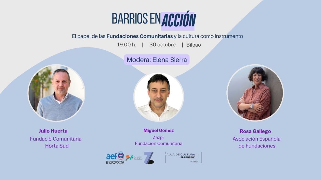 Hoy se presenta en público Zazpi, la Fundación Comunitaria que impulsará el desarrollo sostenible del Distrito VII de Bilbao