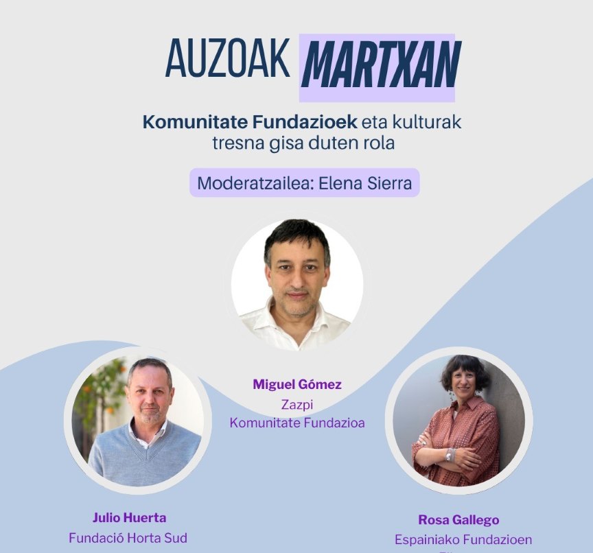 30ean jendaurrean aurkeztuko da Zazpi, 
Bilboko VII. Barrutian garapen jasangarria 
bultzatuko duen komunitate fundazioa