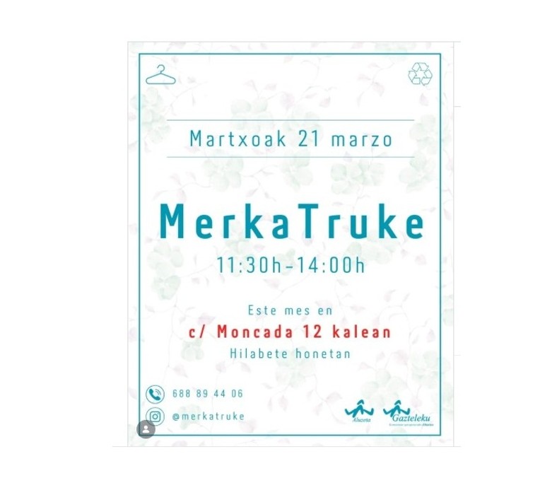 Merkatruke martxoak 21 marzo